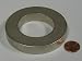 Tools & Hardware : N40 3' x 1.65' x 1/2' Ring, Package of 1 Rare Earth Neodymium Magnets