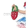 Red Plush Strawberry Shortcake Purse for Costume