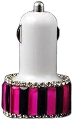 EVTECH(TM) Universal 2 Amps / 1 Amps Dual USB Car charger for Smartphones Mobile Phones Touchscreen Tablet Digital Device GPS PDA (100% Handcrafted)