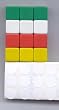 BLANK DICE WITH STICKERS