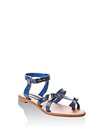 Gio & Mi Sandalias planas (Azul Oscuro)