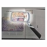 UltraOptix LED Lighted Folding Magnifier 3x