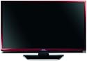 Toshiba 40 XF 351 PG 40 Zoll / 102 cm 16:9 "Full-HD" Picture Frame LCD-Fernseher piano-rot/silber