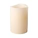 Enjoy Lighting 371708 Smooth Wax Pillar Candle, 4-Inch by 6-Inch, Ivory