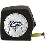 San Diego Padres MLB Black Tape Measure