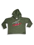Wild Mango - Boys Hooded Sweatshirt, Dark Khaki