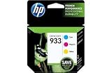 HP 933 Color Ink Cartridge Combo Pack