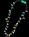 32" Blinking LED Christmas Lights Decoration Necklace