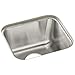 STERLING UCL1515 Springdale 14-inch by 12-inch Under-mount Single Bowl Bar Sink, Stainless Steel