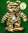 STAR # 12 Tiger Striped Golf Bear - Reminds Me of Tiger Woods