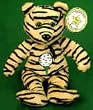 STAR # 12 Tiger Striped Golf Bear - Reminds Me of Tiger Woods