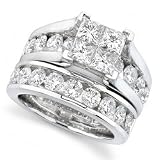 4ctw Diamond Multi-Top Engagement Ring