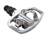 Shimano PD-A520 Sport Pedal, 9/16', w/SM-SH51 Cleat, Silver