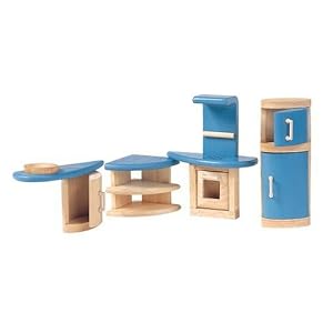 Plan Toy Doll House Kitchen - D�cor Style by Plan Toys