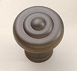 Knob - Solid Brass Knob in Oil Rubbed Bronze