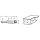 Bosch 85269M Laminate Trim Bit 3/8", 1/4" Shank with Baring, Carbide Tip