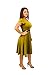 DBG Women's Short Sleeve Scoop Neck Polyester Dress