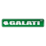 GALATI ST  STREET SIGN CITY ROMANIA