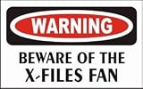  : BEWARE OF THE X-FILES FAN Youth Long Sleeve T-Shirt for boys or girls