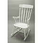 Gift Mark Adult Rocking Chair, White