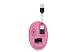 Trust Optical Mini Mouse Pink With Retractable Cable image 1