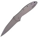 Ken Onion Leek Folding Knife Plain Edge Stainless Steel 3 Inch B