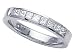 0.50 cts Princess Diamonds Band - Platinum, 18kt White or Yellow Gold FREE GIFT BAG!