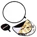 Norman 22" 5-in-1 Collapsible Disc Reflector, Translucent, White, Black, Silver, Gold.