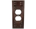 Arts & Crafts Duplex Plate Cover