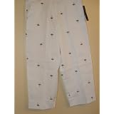 Briggs New York White Women Casual Capri Pants Size 10 at Briggs