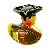 Big Teaze Toys Pirate Rubber Duck Ducky Duckie I Rub My Duckie Waterproof Bathtub Personal Massager Adult Sex Toy Kit