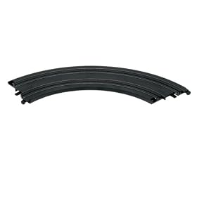 Micro Scalextric G105 1:64 Scale 300 mm (12 inch) 90 Degree Curve Track (2 Pieces)