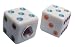 Trik Topz Dice Valve Caps pr. Clear