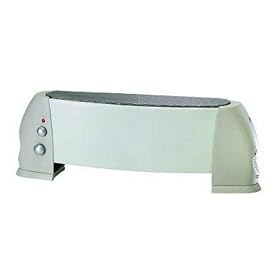 Lasko 5605 Low Profile Die-Cast Durable Space Saving Heater