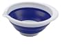 Progressive International 3 Quart Collapsible Bowl, Blue and White
