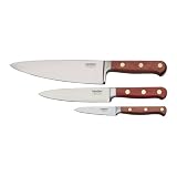 Lamson & Goodnow 39763 Rosewood Forged 3-Piece Chef Set
