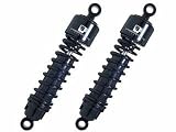 プログレッシブ：リアサスペンション412シリーズ 12.5インチ（ブラック）【スポーツスター XL1200L用】