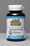 Acidophilus/Bifidus 10billion (90Capsules) Brand: Natural Factors