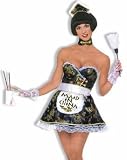 Sexy Maid in China Outfit (takeout box, gloves, duster, not included)
