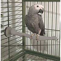 K & H - KH-9012 - Heated Bird Cage Perch - Gray - Large