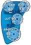 See Thru Precision Plastic Umpire Indicator 4-Dial