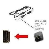 CABLING� USB C�ble pour Appareil Photo Num�rique Fuji Fujifilm Finepix A120, A345 zoom, A350 zoom, A360 zoom, A370, A400 zoom, A500 zoom, A510 zoom, A605, A610, A800, A805, A820, A825, A900, A920, E900 zoom, S20 pro zoom, S3 pro, S5 Pro, S100fs, S100 fs, S5000, S5100, S5500, S5600, S6500fd, S6500, S7000, S9500, S9600, @ Xia, IX100, @ Xia, Slimshot, Q1 Digital, Z1 zoom (cradle to PC), Z2 zoom (cradle to PC), Z3 Zoom,-5-par CABLING�