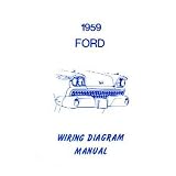 1959 FORD Full Line Wiring Diagrams Schematics by Ford