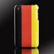 German Flag, Germany "Patriot Series" polycarbonate UV case-cover for Apple iPhone 3G & 3GS