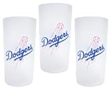 Los Angeles Dodgers 3 Piece Tumbler Set Acrylicly Frosted