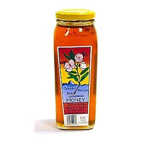 Golden Nectar Leatherwood Honey, 17.5 oz by Golden Nectar Leatherwood Honey