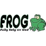 Frog~fully Rely On God Youth T-Shirt