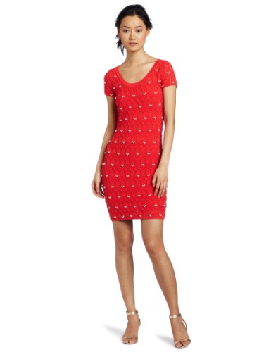 Yoana Baraschi Women's Retro Dress, Redorange, Small