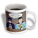 Search : Super Hero Parody with Batman and Superman at the bar - 15oz Mug
