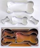Dog Bone Cookie Cutter Set - 4 pcs